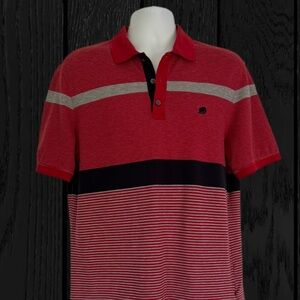Banana Republic Men’s Signature Multi-stripe Pique Polo Shirt. Size - Large